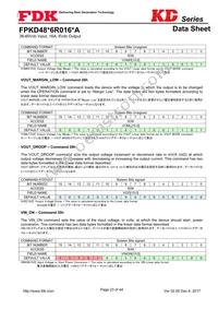 FPKD48T6R016PA Datasheet Page 23