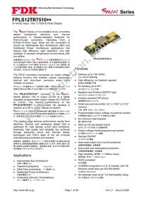 FPLS12TR7510PA Datasheet Cover