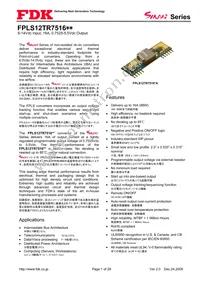 FPLS12TR7516PA Datasheet Cover