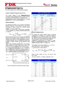 FPMR05SR7503PA Datasheet Page 6