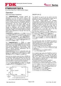 FPMR05SR7505PA Datasheet Page 5