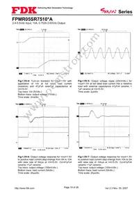 FPMR05SR7510PA Datasheet Page 19