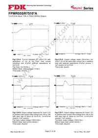 FPMR05SR7510PA Datasheet Page 21