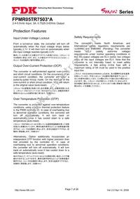 FPMR05TR7503PA Datasheet Page 7