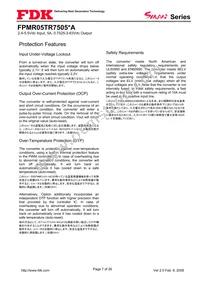 FPMR05TR7505PA Datasheet Page 7