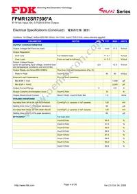 FPMR12SR7506PA Datasheet Page 4