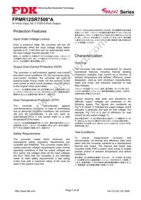 FPMR12SR7506PA Datasheet Page 7