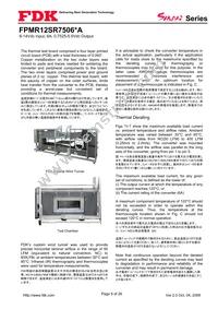 FPMR12SR7506PA Datasheet Page 8