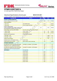 FPMR12SR7508PA Datasheet Page 4