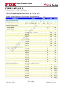 FPMR12SR7510PA Datasheet Page 3