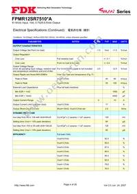 FPMR12SR7510PA Datasheet Page 4