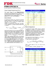 FPMR12TR7503PA Datasheet Page 6
