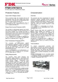 FPMR12TR7503PA Datasheet Page 7