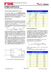 FPMR12TR7510PA Datasheet Page 6