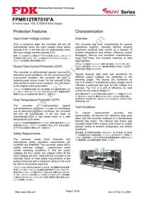 FPMR12TR7510PA Datasheet Page 7