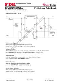 FPMR24S3R304PA Datasheet Page 7