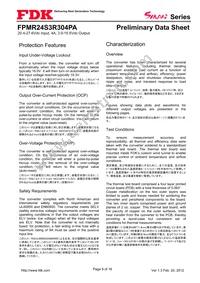 FPMR24S3R304PA Datasheet Page 8