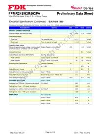 FPMR24SN2R502PA Datasheet Page 4