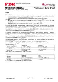 FPMR24SN2R502PA Datasheet Page 15