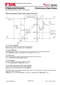 FPMR24SN7R502PA Datasheet Page 8