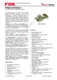 FPMS12TR7506PA Datasheet Cover