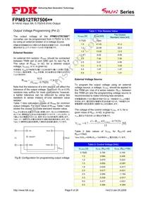 FPMS12TR7506PA Datasheet Page 6