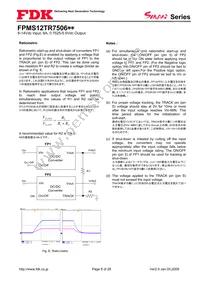 FPMS12TR7506PA Datasheet Page 8