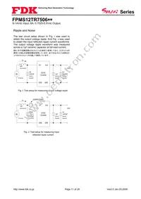 FPMS12TR7506PA Datasheet Page 11