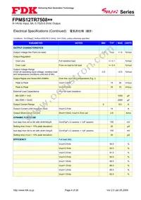 FPMS12TR7508PA Datasheet Page 4