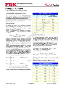 FPMS12TR7508PA Datasheet Page 6