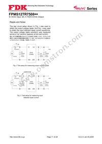 FPMS12TR7508PA Datasheet Page 11