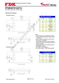 FPQR48T01225PA Datasheet Page 15