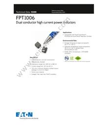 FPT1006-340-R Datasheet Cover