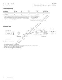 FPV1507-500-R Datasheet Page 2