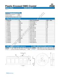 FPXLF143-20 Datasheet Page 2