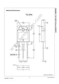 FQA8N80C_F109 Datasheet Page 7