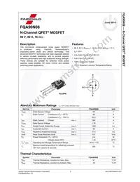 FQA90N08 Datasheet Page 2