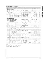 FQB16N25TM Datasheet Page 2