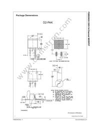 FQB25N33TM Datasheet Page 7