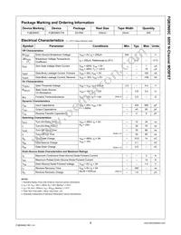 FQB3N60CTM Datasheet Page 2