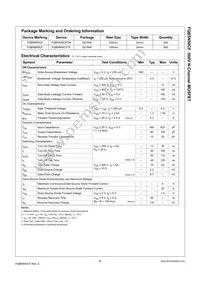 FQB5N50CFTM Datasheet Page 2