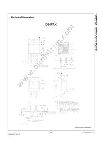 FQB5N50CFTM Datasheet Page 7