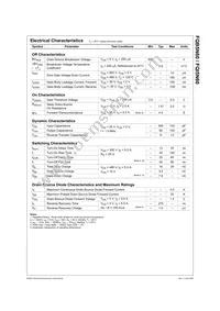FQB5N60TM Datasheet Page 2