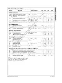 FQB6N15TM Datasheet Page 2