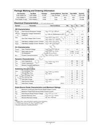 FQD13N06LTM Datasheet Page 2