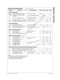 FQD14N15TM Datasheet Page 2