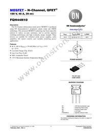 FQH44N10-F133 Datasheet Cover