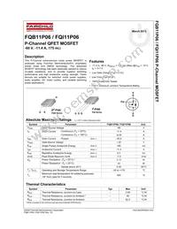 FQI11P06TU Cover