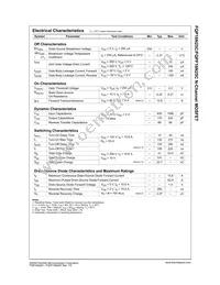 FQP16N25C Datasheet Page 2