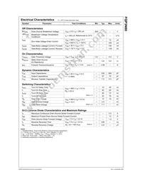 FQP3N80 Datasheet Page 2